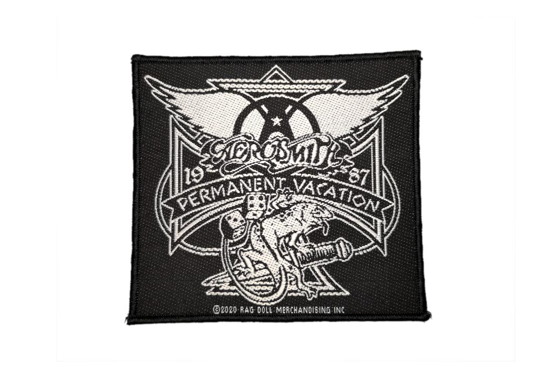 Official Band Merch | Aerosmith - Permanent Vacation Woven Patch
