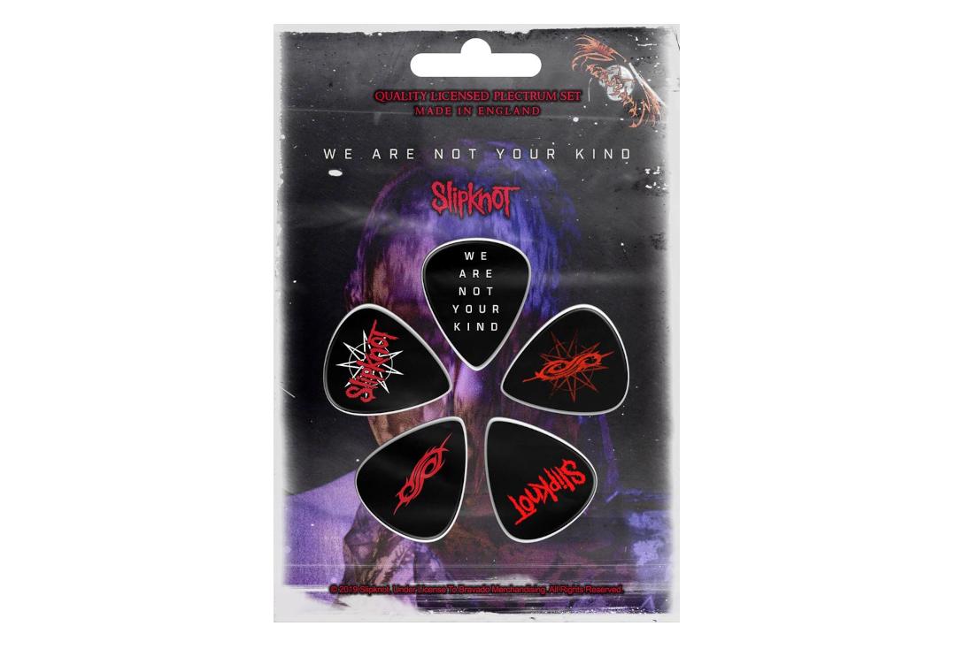 Official Band Merch | Slipknot - We Are Not Your Kind Official Plectrum Pack