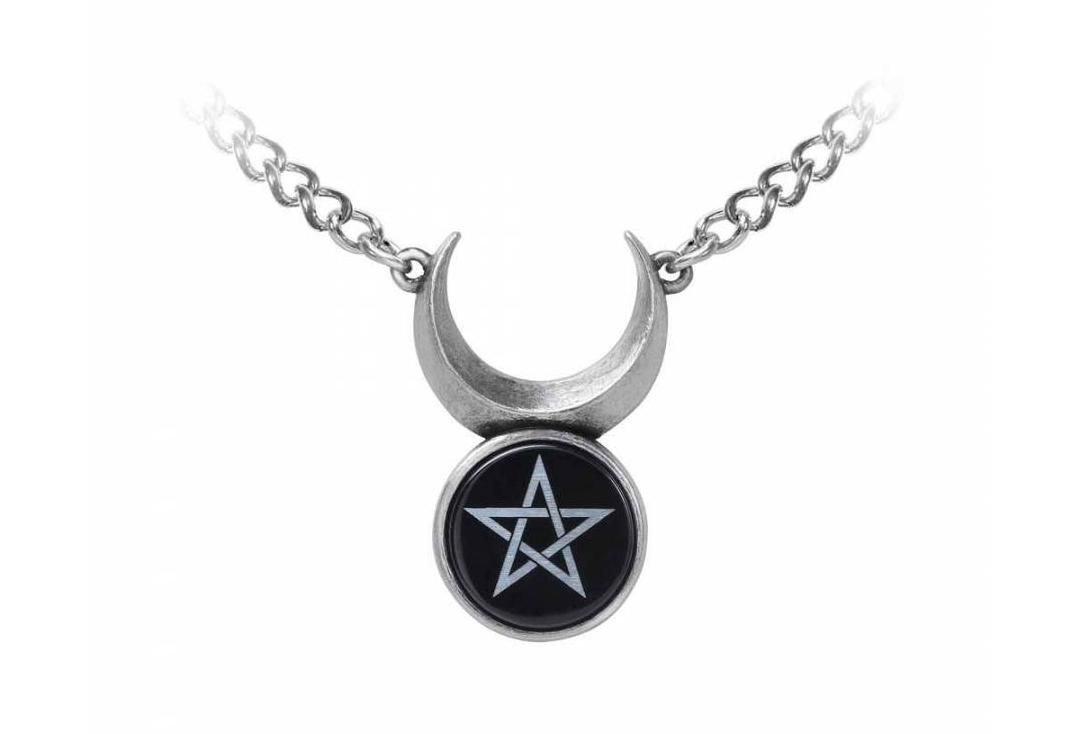 Alchemy Gothic | Sin Horned God Necklace - Front