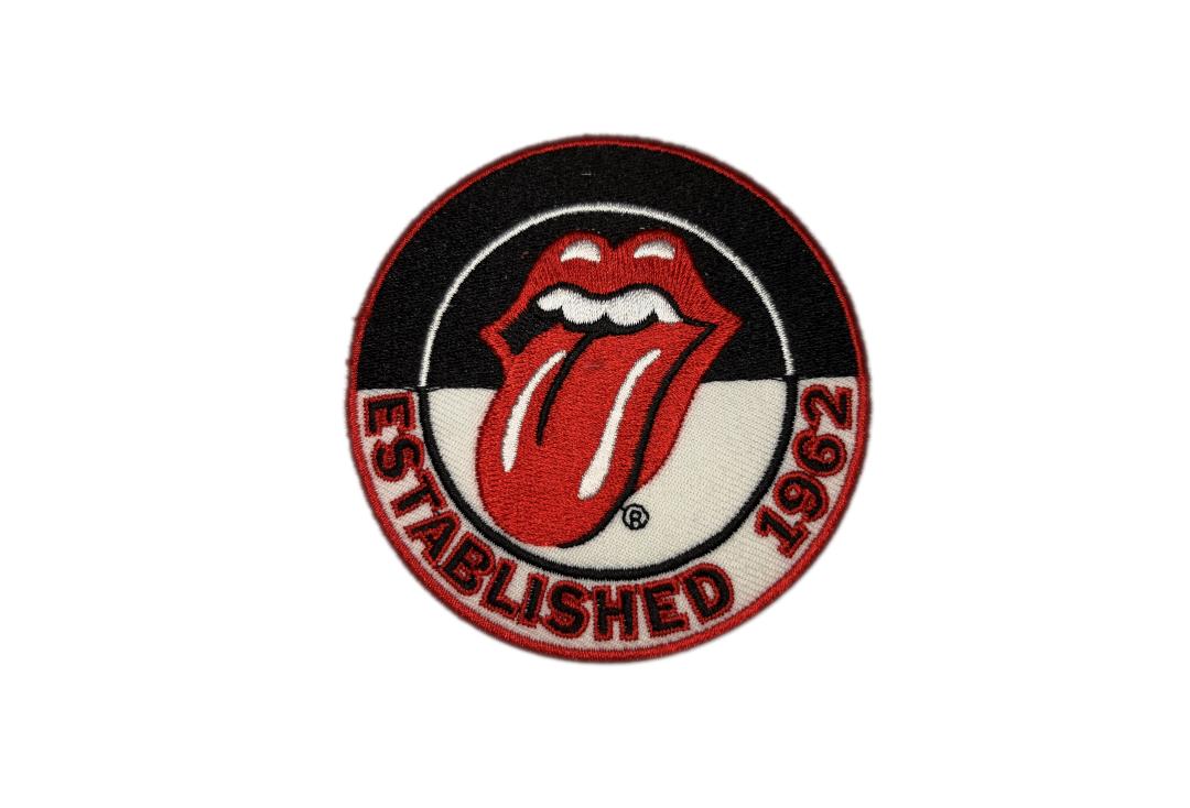 Official Band Merch | The Rolling Stones - Est. 1962 Circular Woven Patch