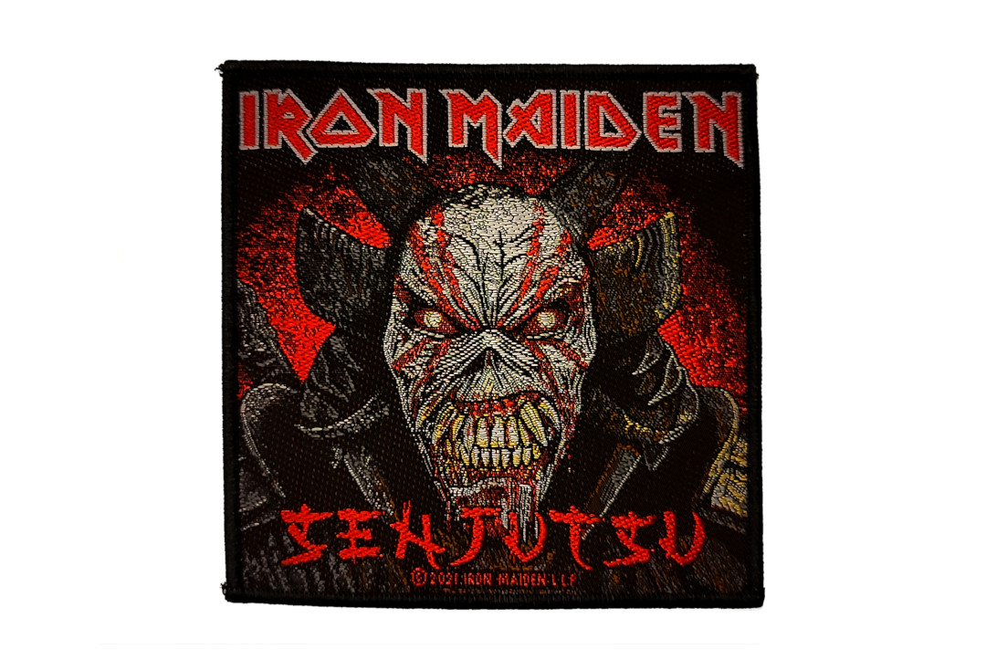 Official Band Merch| Iron Maiden - Senjutsu Album Back Woven Patch