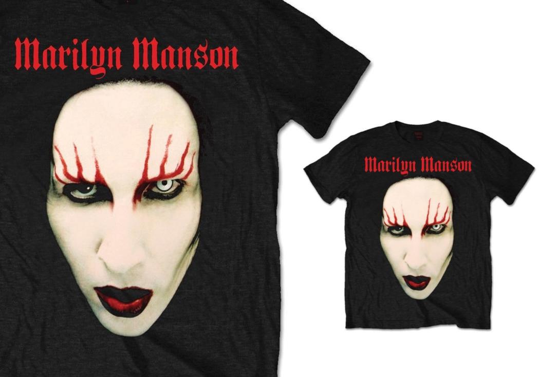 Marilyn Manson | Red Lips Short Sleeve Men's T-Shirt