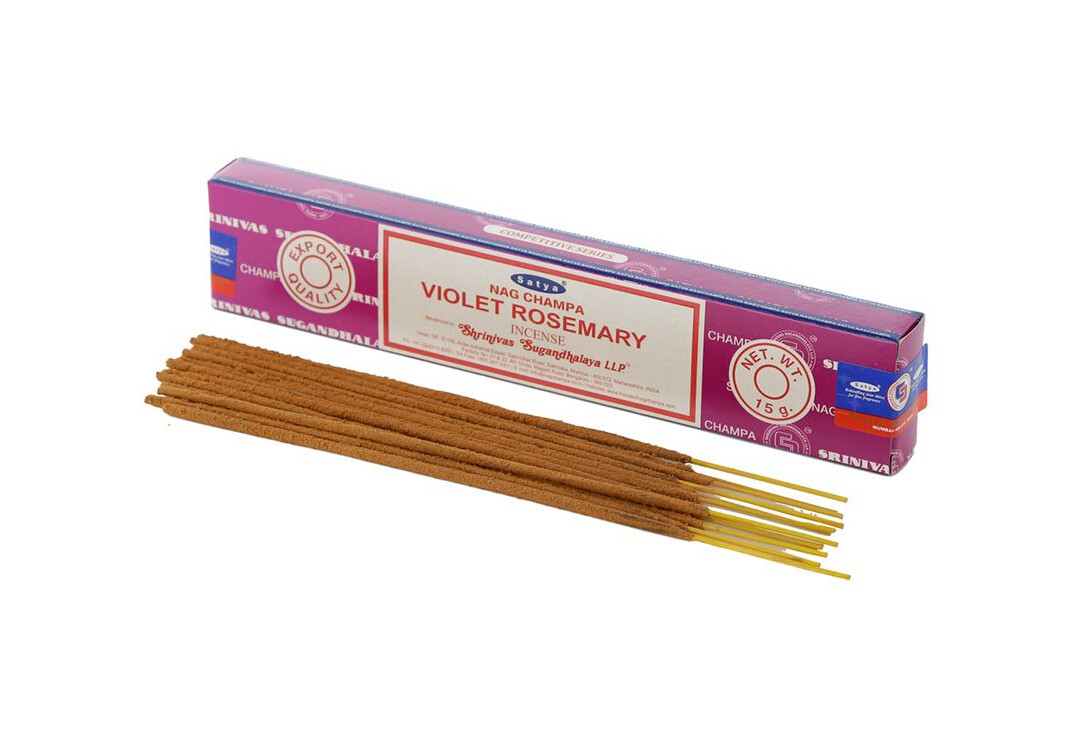 Satya | Violet Rosemary Satya Incense Sticks