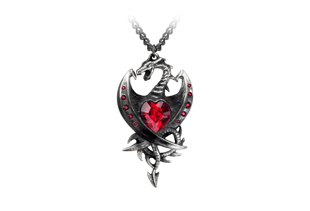Diamond Heart Alchemy Gothic Necklace