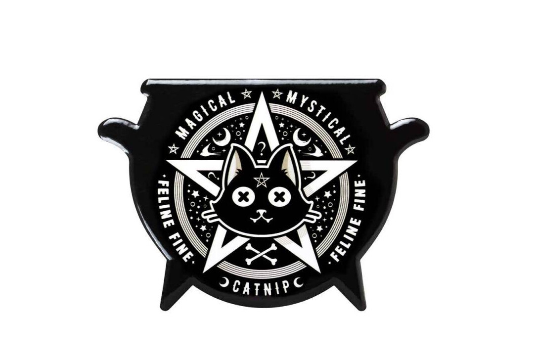 Witches Brew Alchemy Gothic Ceramic Coaster