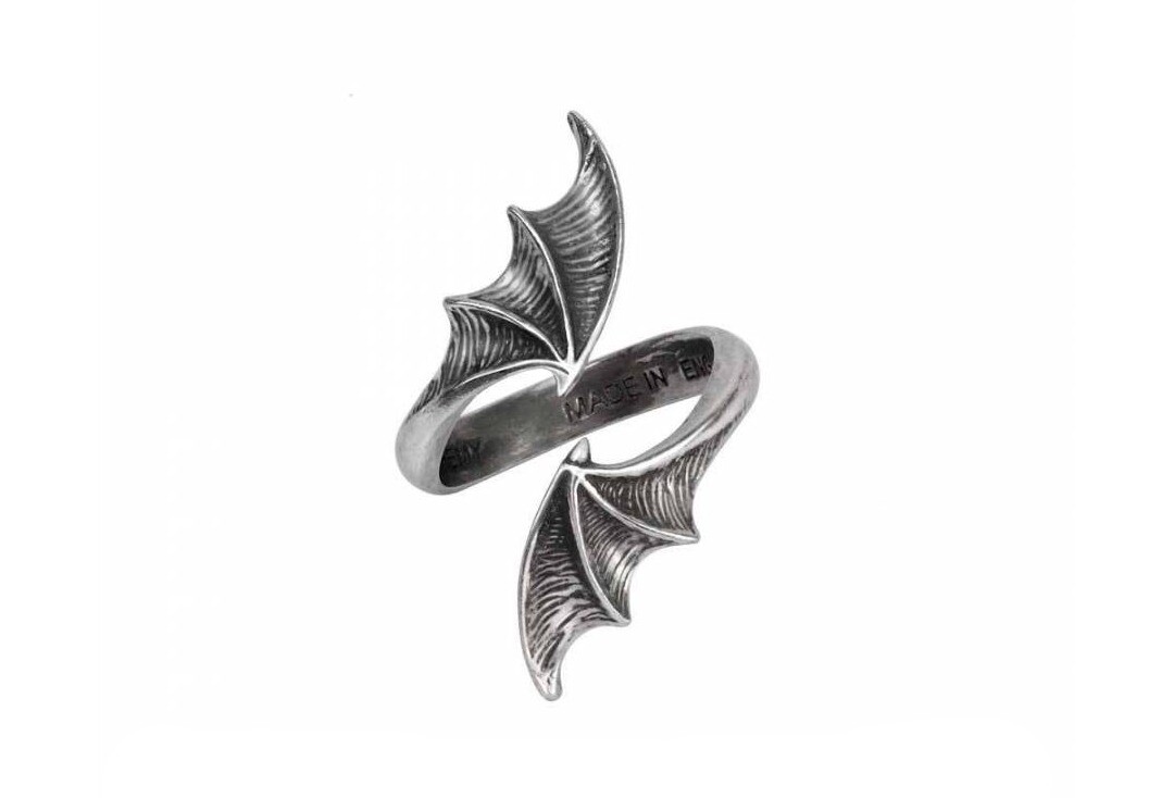 Alchemy Gothic | A Night With Goethe Pewter Ring - Main