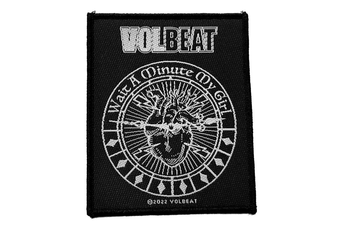 Official Band Merch | Volbeat - Wait A Minute My Girl Woven Patch