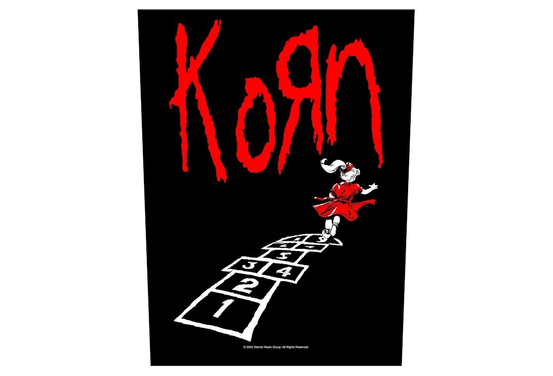 Official Band Merch | Korn - Follow The Leader Printed Back Patch