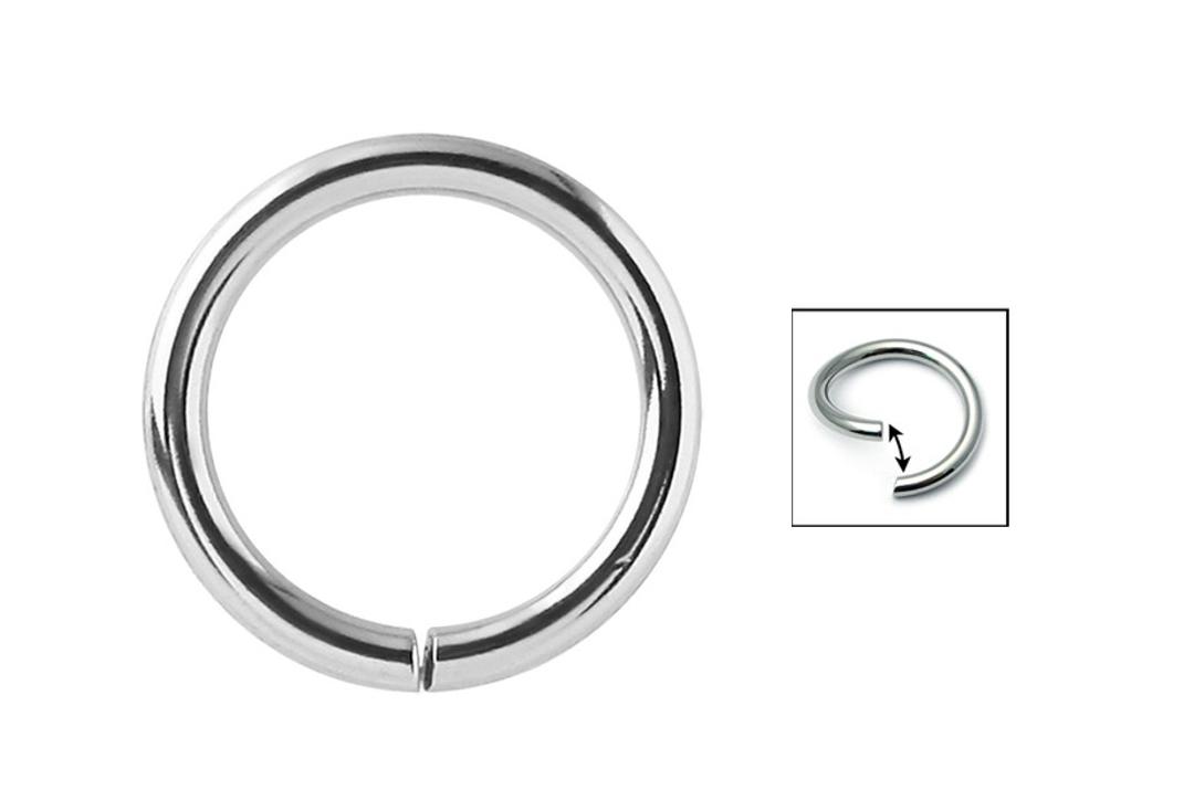 Body Jewellery | Surgical Steel Seamless Rings - 0.8mm to 1.2mm