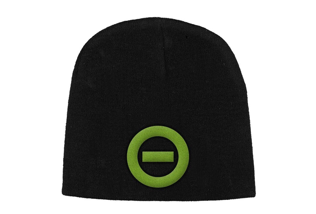 Official Band Merch | Type O Negative - Negative Symbol Embroidered Official Knitted Beanie Hat