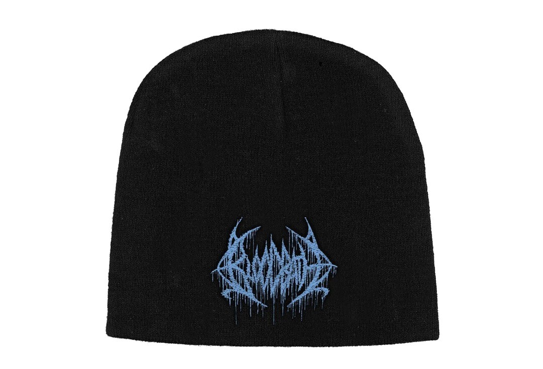 Official Band Merch | Bloodbath - Logo Embroidered Official Knitted Beanie Hat