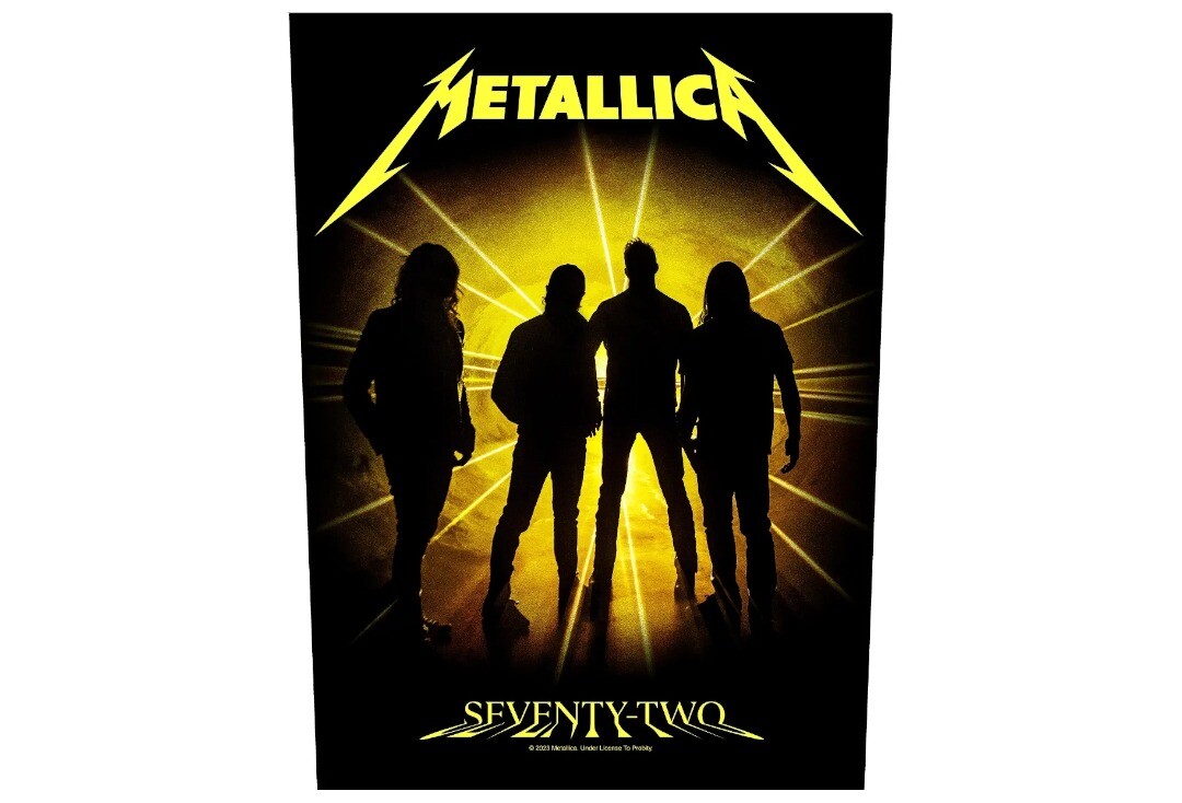 Metallica - 72 Seasons Band Printed Back Patch