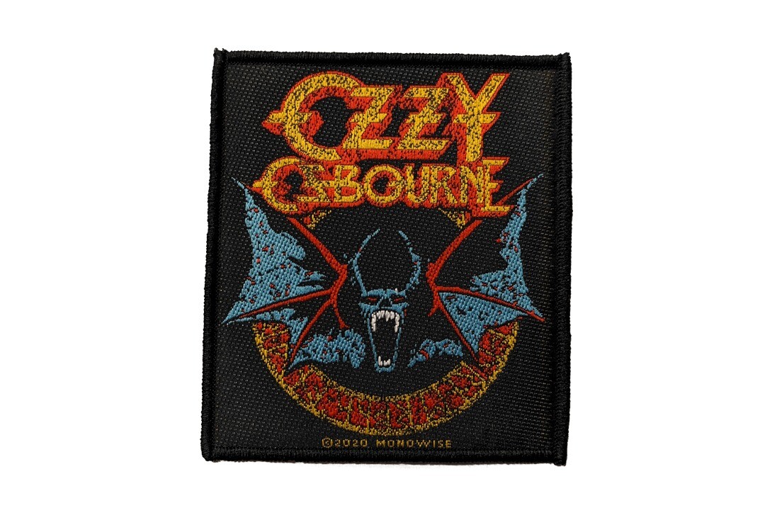 Official Band Merch | Ozzy Osbourne - Bat Woven Patch