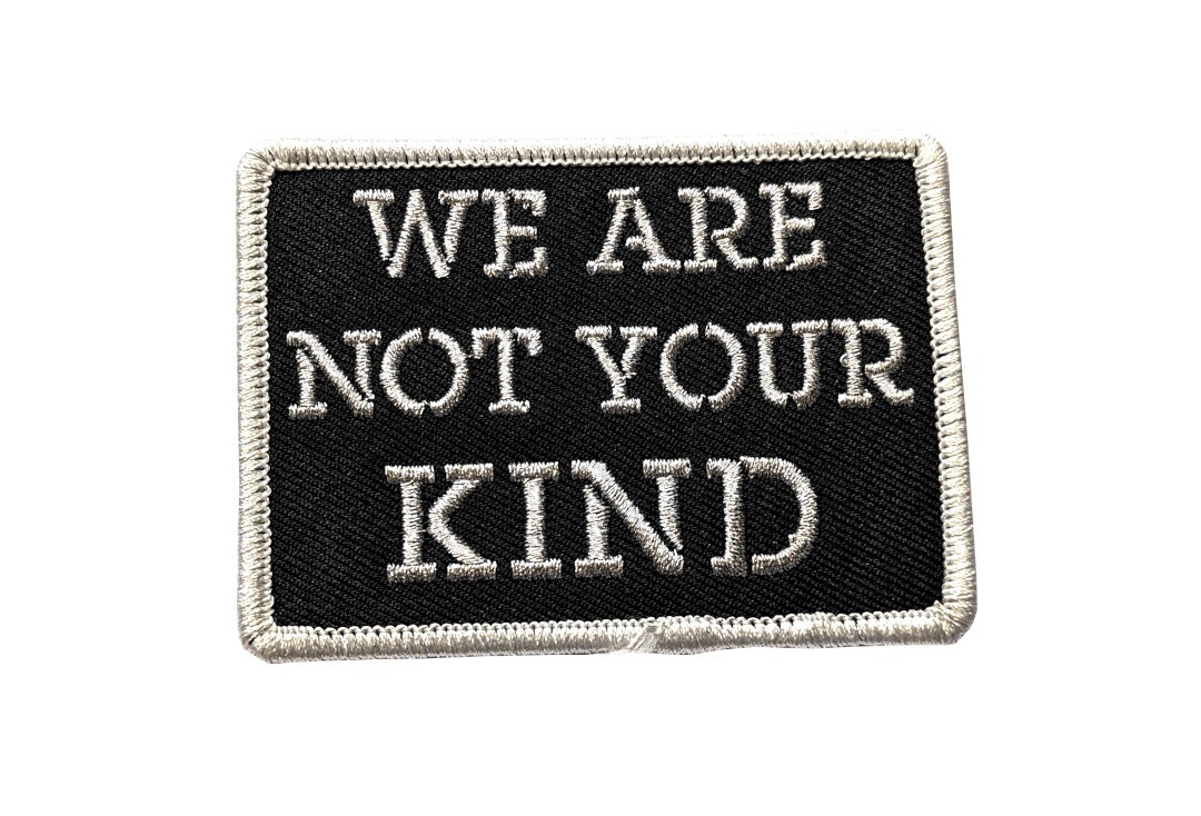 Official Band Merch | Slipknot - We Are Not Your Kind Stencil Woven Patch