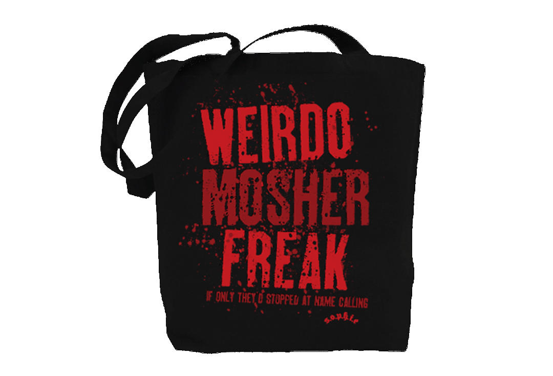 Sophie Lancaster | Red Weirdo Mosher Freak Tote Bag
