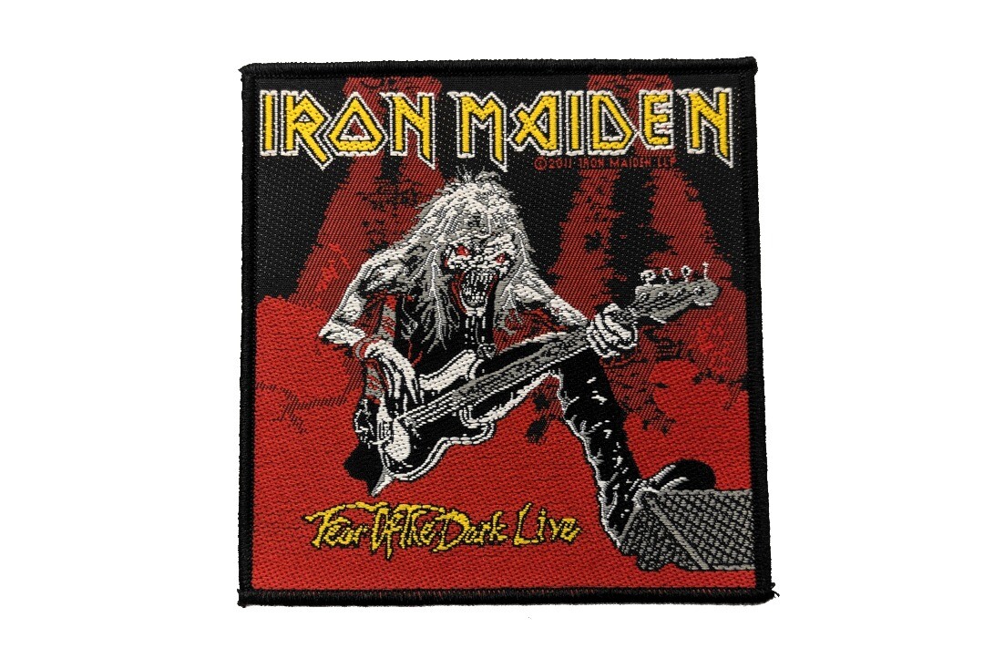 Official Band Merch | Iron Maiden - Fear Of The Dark Live Officially Licensed Sew On Woven Patch