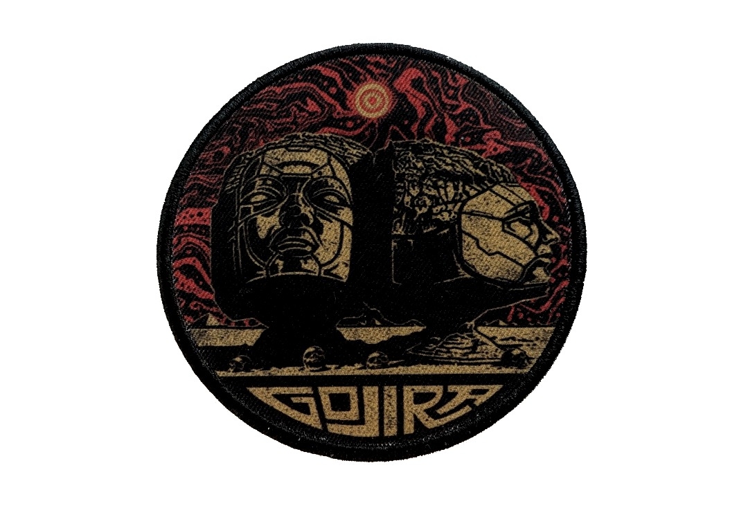 Gojira - Sculpted Heads Iron On Printed Patch