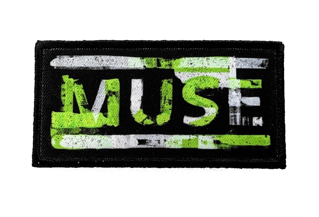 Muse - Distressed Logo Iron On Printed Patch