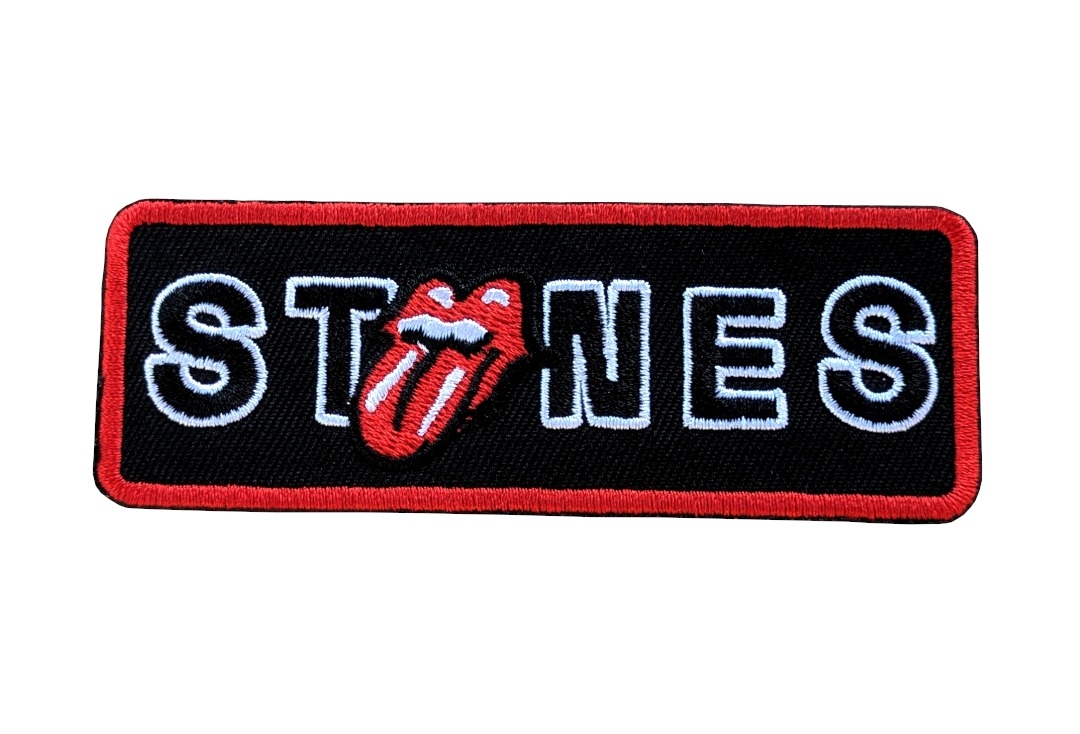 The Rolling Stones - Border No Filter Licks Iron On Embroidered Patch