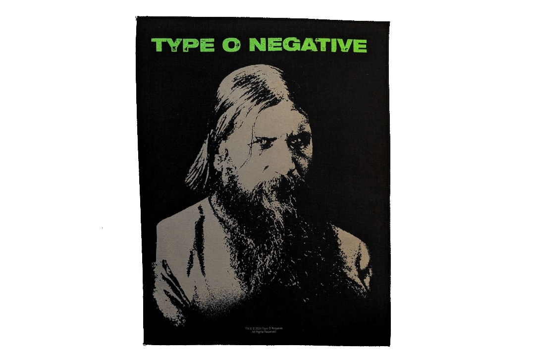 Type O Negative - Dead Again Printed Back Patch