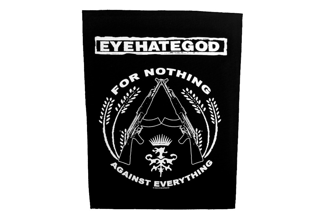 Eyehategod - For Nothing Printed Back Patch