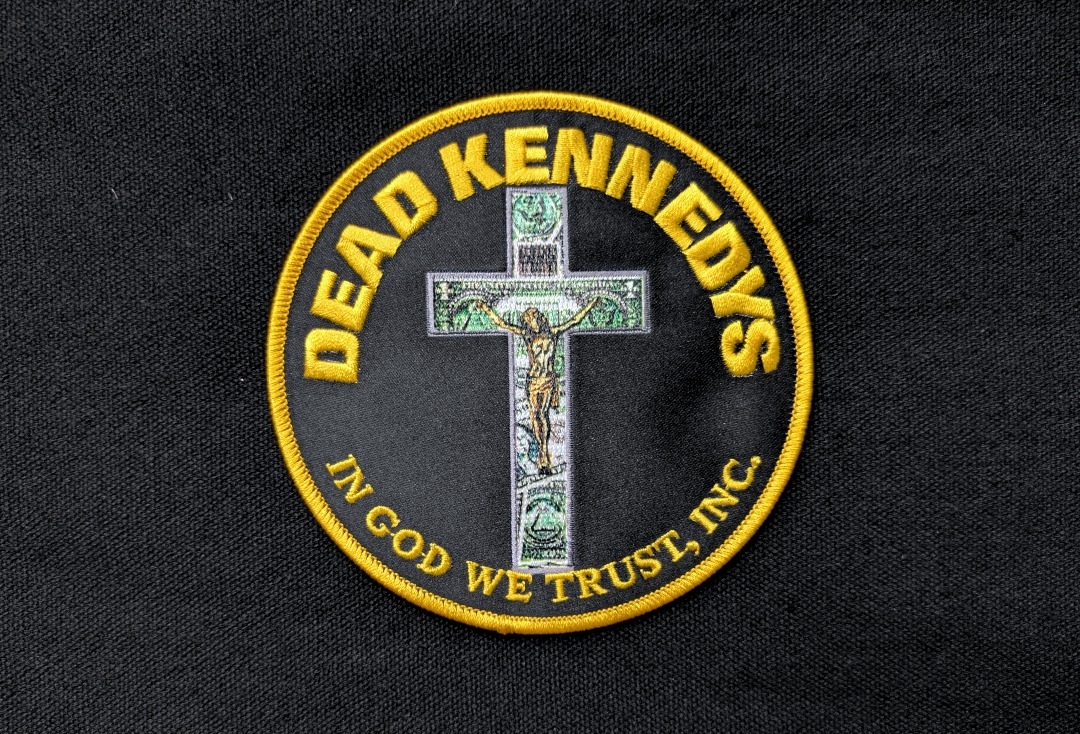 Dead Kennedys - In God We Trust, Inc Iron On Printed & Embroidered Patch
