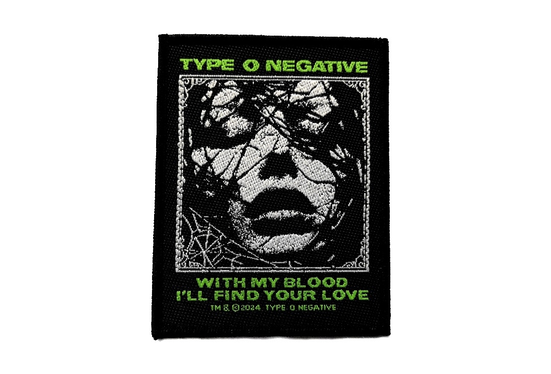 Type O Negative - With My Blood Sew On Woven Patch