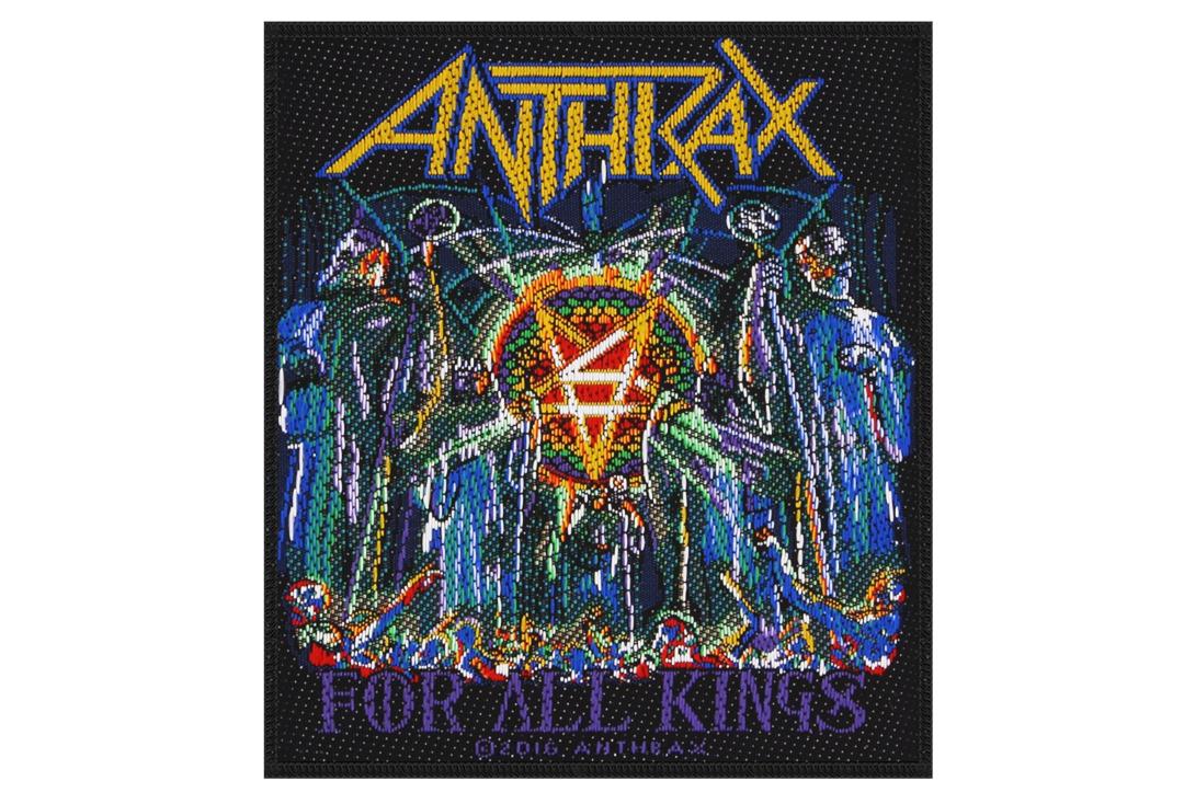 Official Band Merch | Anthrax - For All Kings Woven Patch