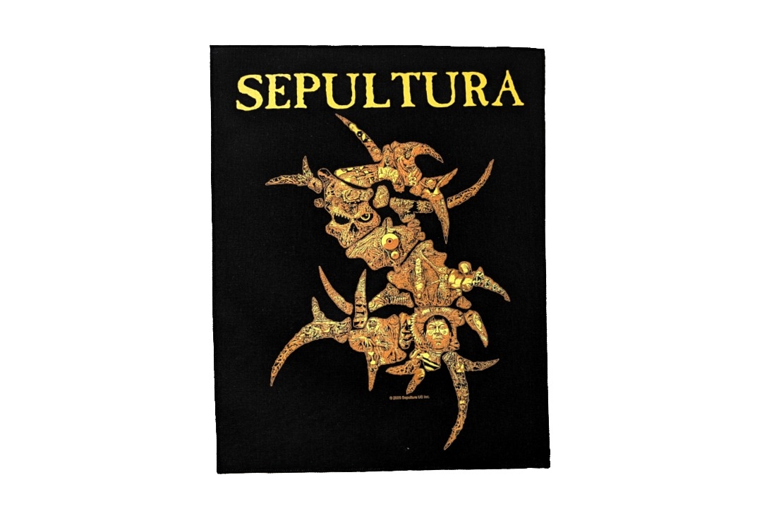 Sepultura - Discography Printed Back Patch