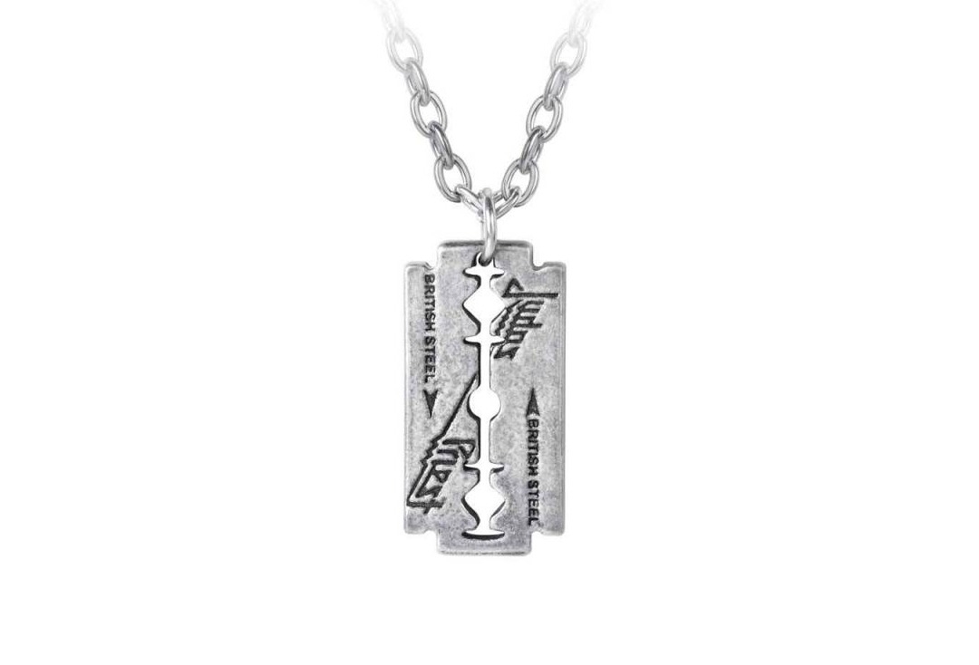Judas Priest - Razor Blade Logo Alchemy Gothic Pendant - Main