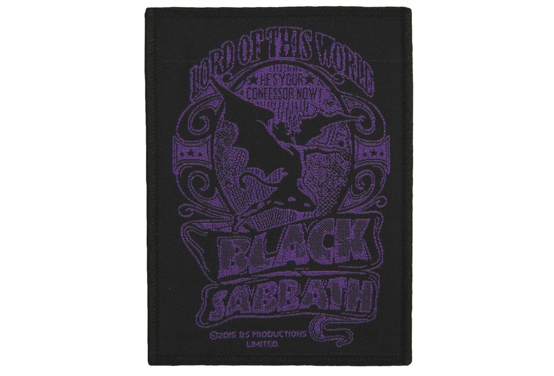 Official Band Merch | Black Sabbath - Lord Of This World Woven Patch