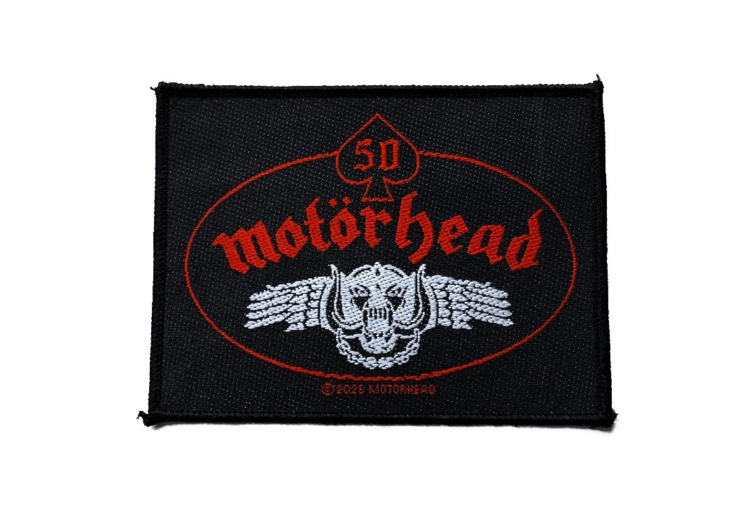 Motorhead - Skull Wings Sew On Woven Patch