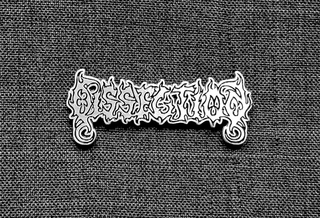 Dissection - Logo Official Metal Pin Badge