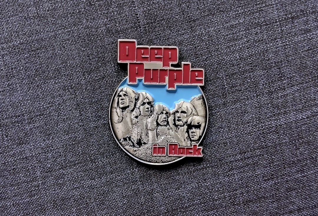 Deep Purple - In Rock Official Metal Pin Badge