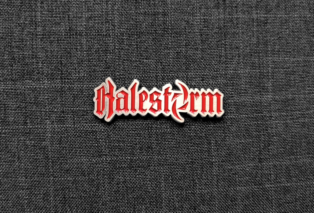 Halestorm - Red Logo Official Metal Pin Badge