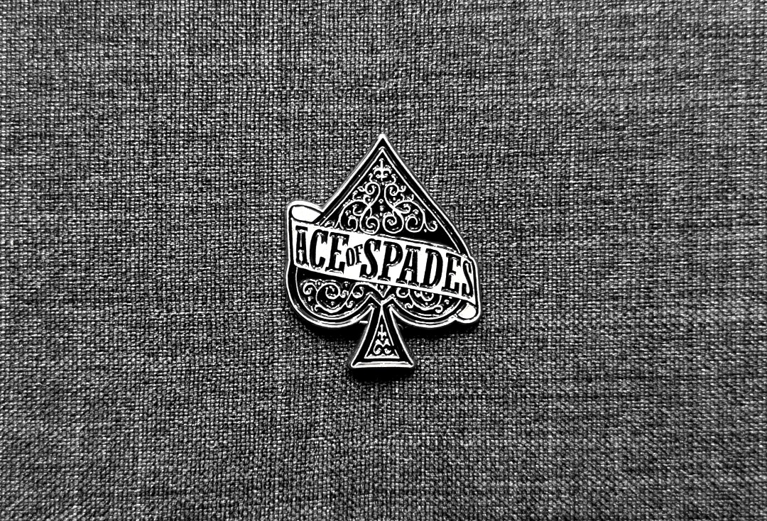 Motorhead - Ace Of Spades Official Metal Pin Badge