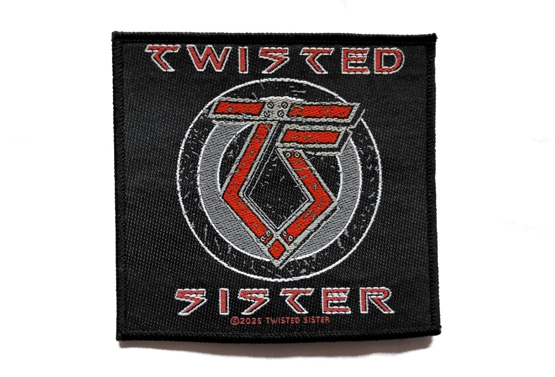 Twisted Sister - TS Logo Sew On Woven Patch