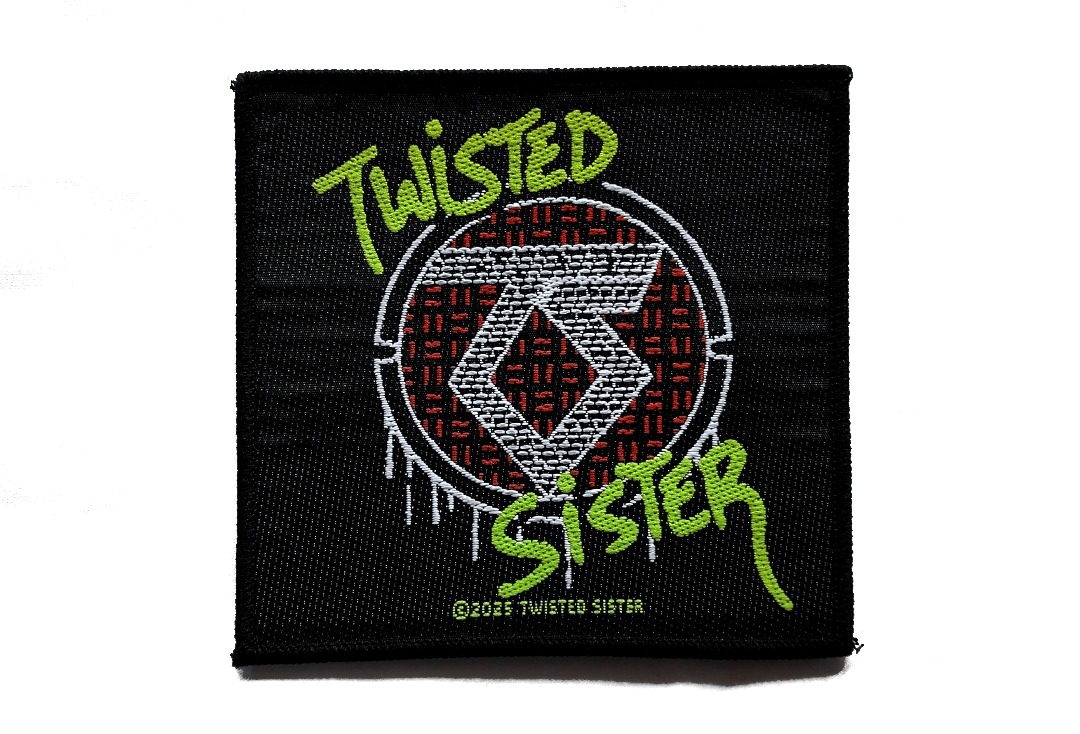 Twisted Sister - Spray Logo Sew On Woven Patch