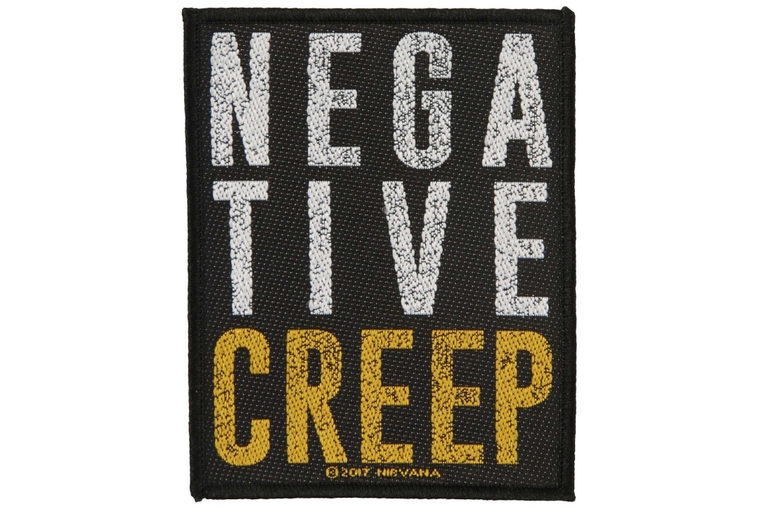 Nirvana - Negative Creep Woven Patch