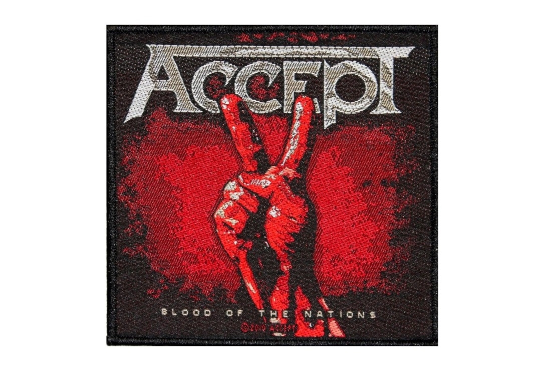 Accept - Blood Of The Nations Sew On Woven Patch