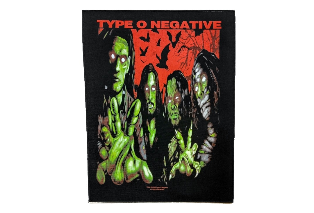 Type O Negative - Halloween Printed Back Patch