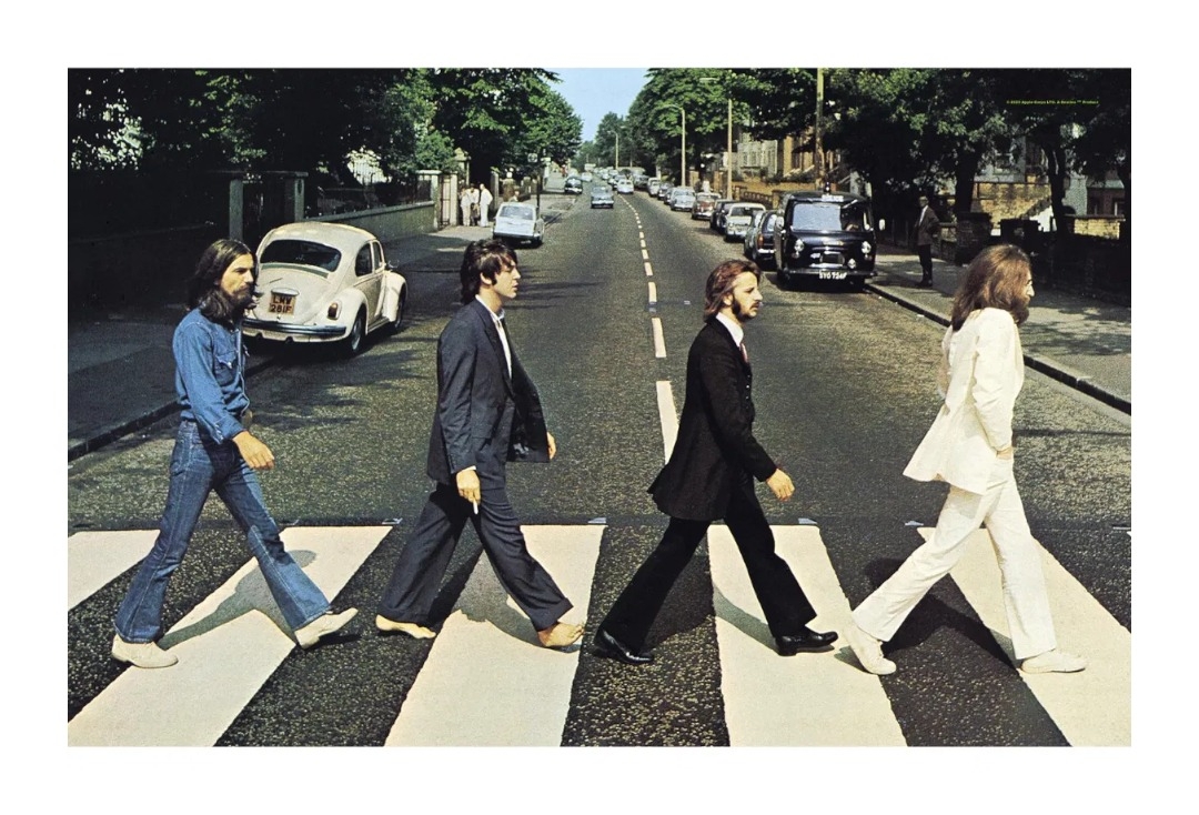 The Beatles - Abbey Road Printed Textile Poster