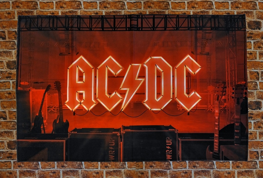 AC/DC - PWR UP Printed Textile Poster