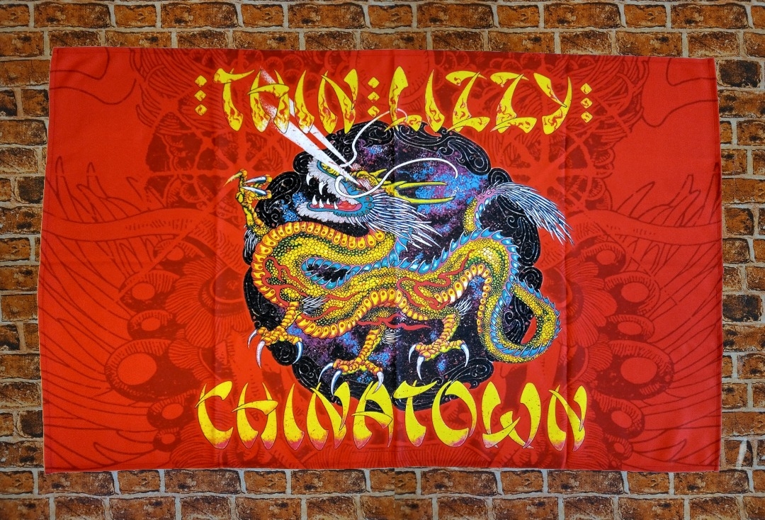 Thin Lizzy - Chinatown Printed Textile Poster