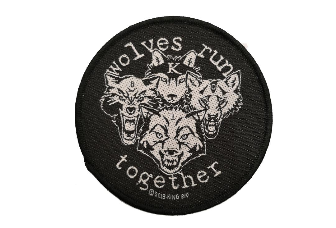 Official Band Merch | King 810 - Wolves Run Together Woven Patch