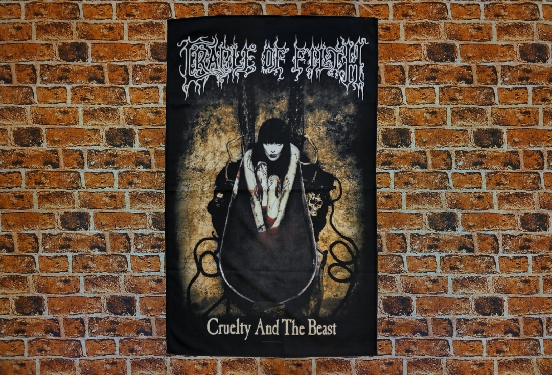 Cradle Of Filth - Cruelty & The Beast Printed Textile Poster