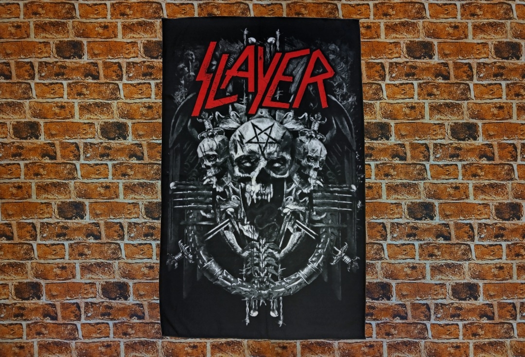 Slayer - Demonic Printed Textile Poster