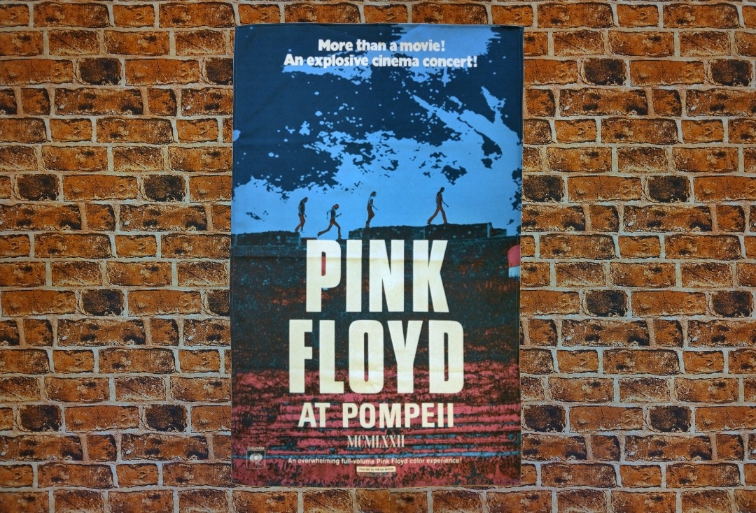 Pink Floyd - Live In Pompeii Printed Textile Poster