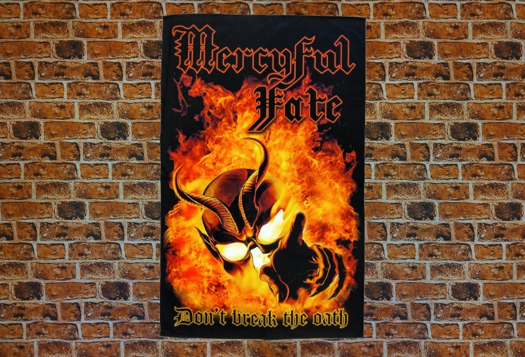 Mercyful Fate - Don't Break The Oath Printed Textile Poster