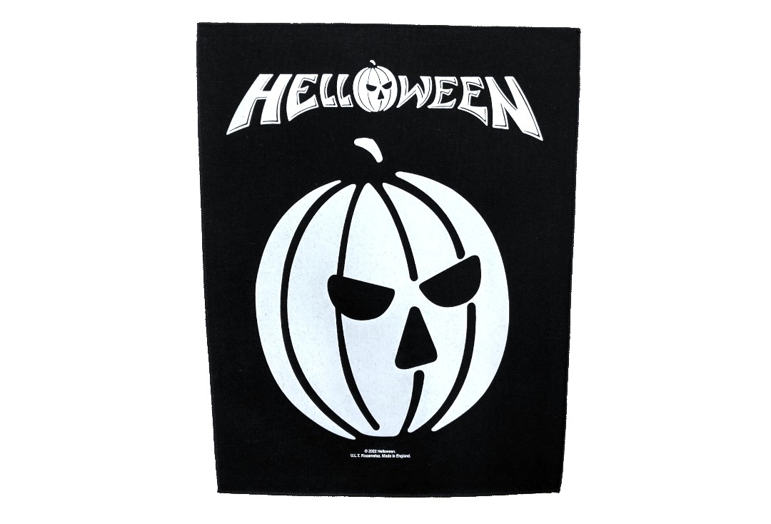 Helloween - Pumpkin Printed Back Patch